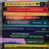 B2. Hardcover books. - $2; Paperback books. - $1